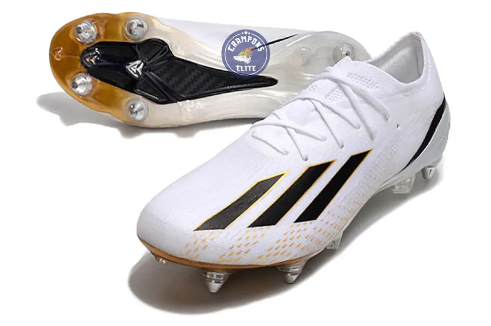 Image of Speedportal.1 SG - Blanc/Noir/Doré