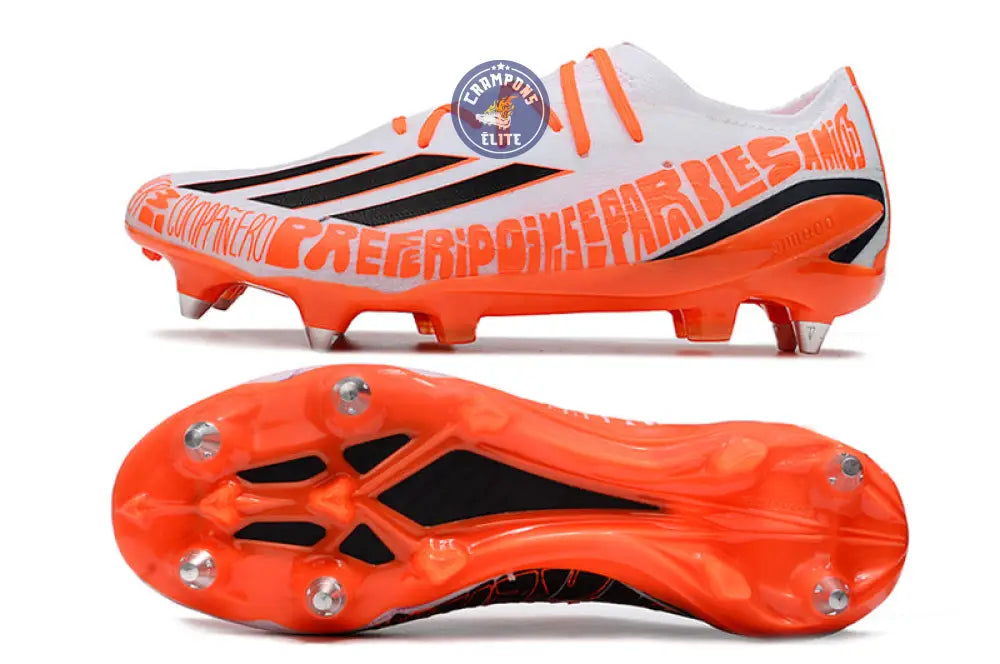 Speedportal Messi.1 SG Balon te Adoro - Blanc/Noir/Rouge