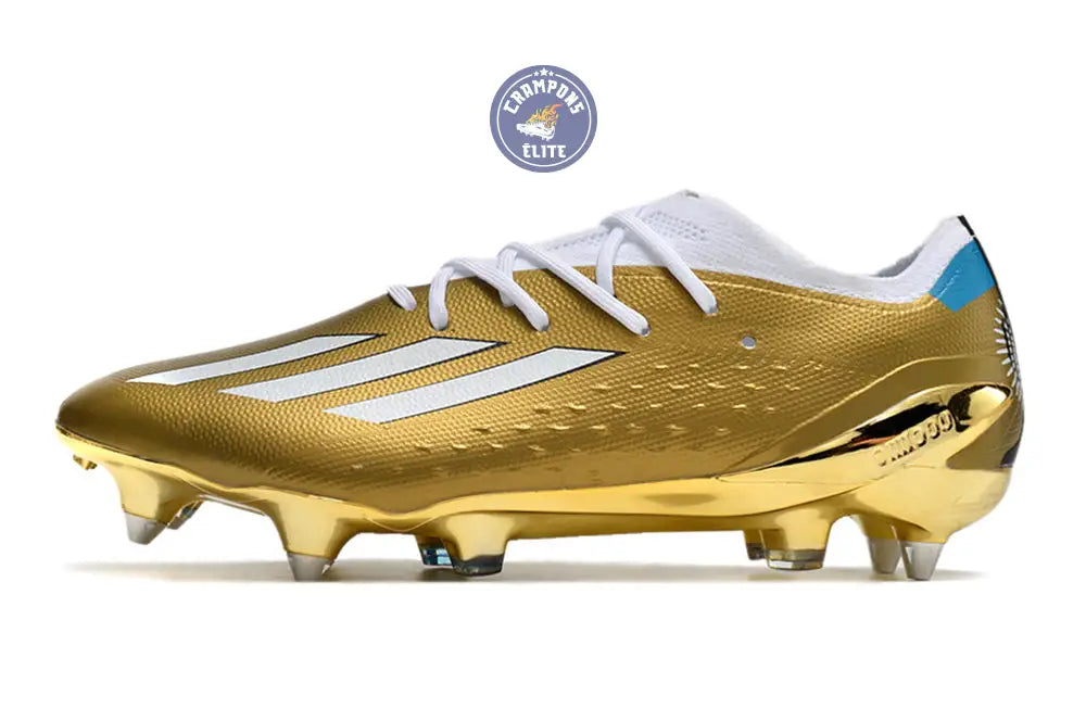 Speedportal Messi.1 SG Leyenda - Doré/Blanc/Bleu ÉDITION LIMITÉE