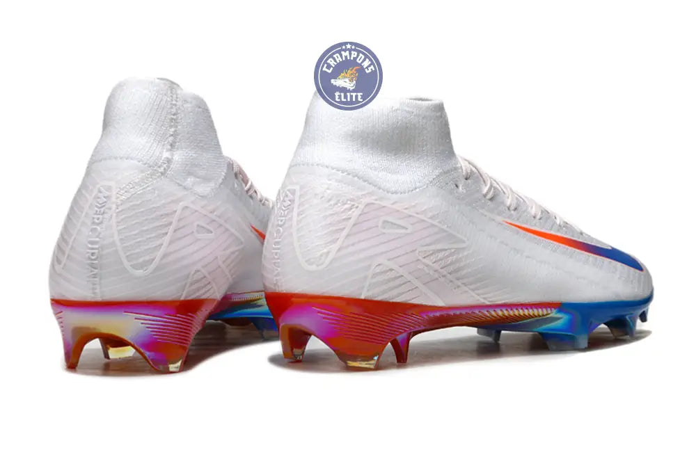 Superfly 10 Nike By You FG - Blanc/Bleu/Rouge