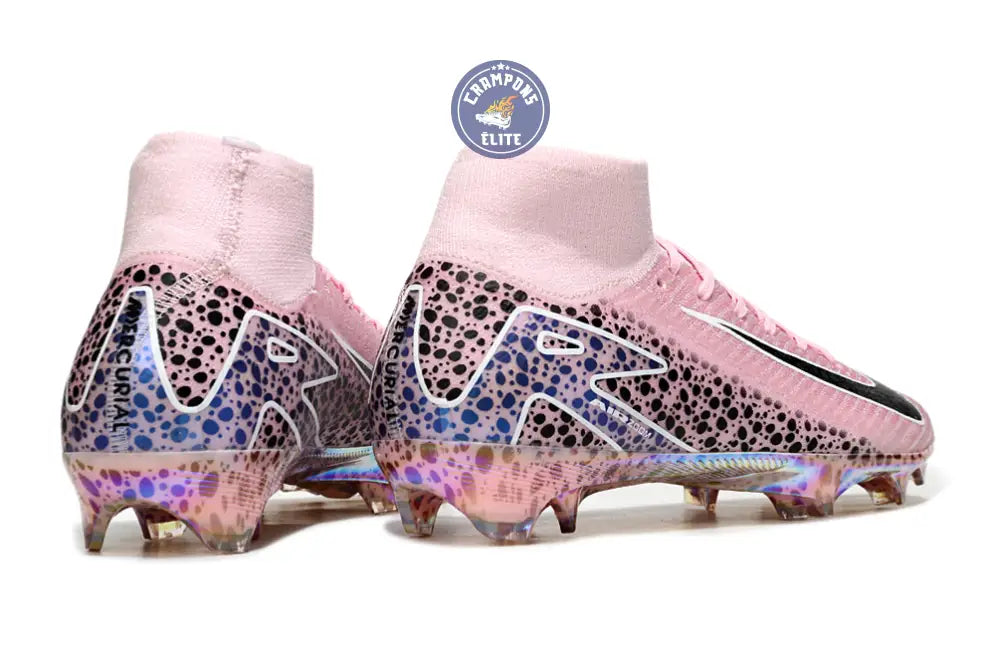 Superfly 10 Nike By You FG - Rose Motif Noir