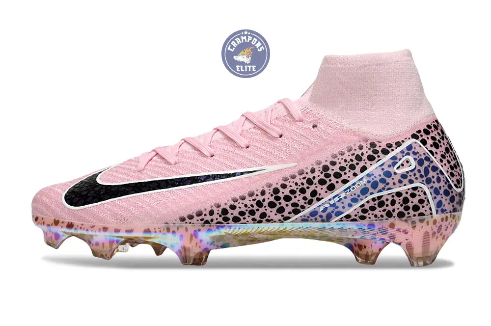 Image of Superfly 10 Nike By You FG - Rose Motif Noir