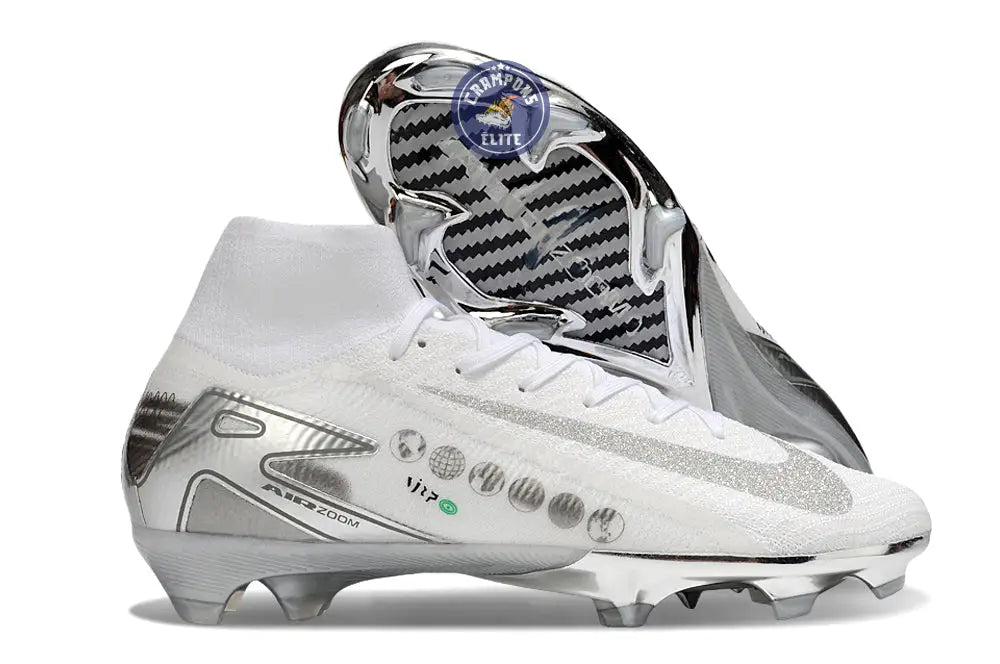 Superfly 10 Vinicius Trophie The Best FG - Blanc/Argent