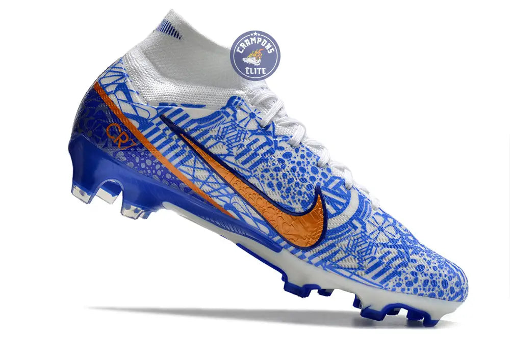 Superfly 9 Elite CR7 FG ’Azulejo’ Bleu/Doré