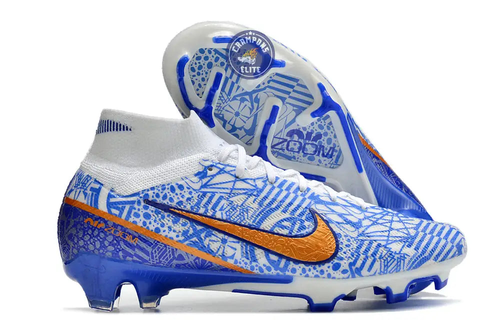 Image of Superfly 9 Elite CR7 FG ’Azulejo’ Bleu/Doré