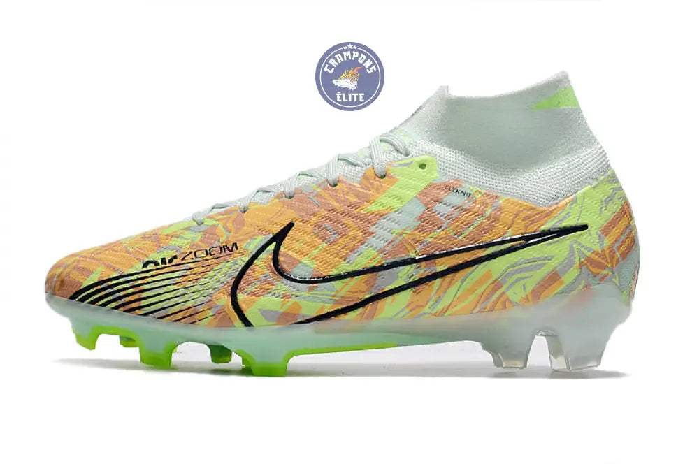 Superfly 9 Elite FG Bonded - Vert/Bleu/Orange