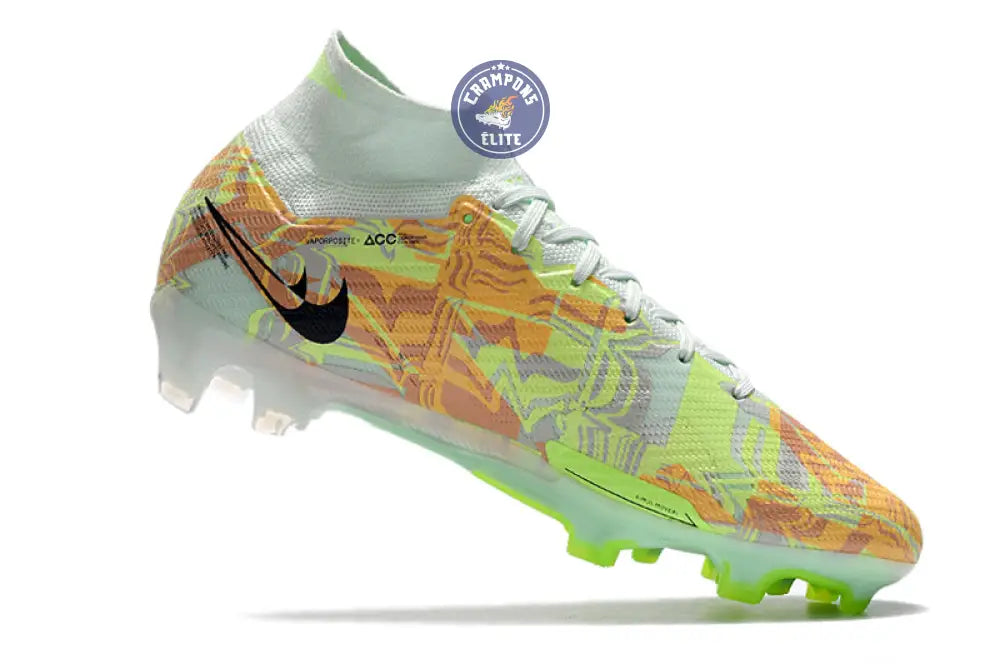 Superfly 9 Elite FG Bonded - Vert/Bleu/Orange