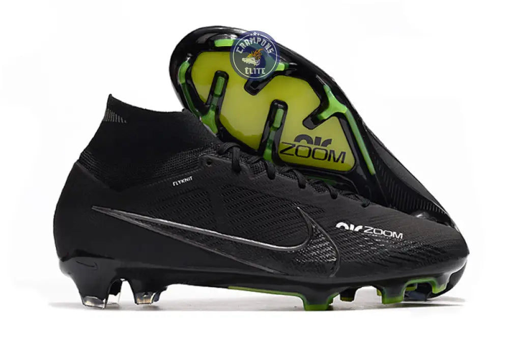 Superfly 9 Elite FG Full Black/Noir