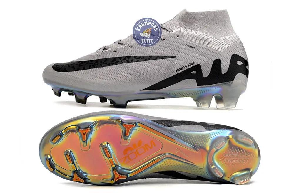Superfly 9 Elite FG Gem Pack Gris Noir