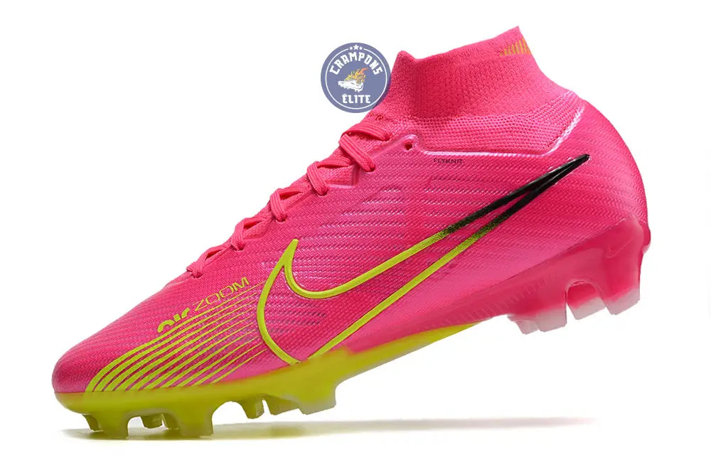 Superfly 9 Elite FG Luminous - Rose/Jaune Fluo