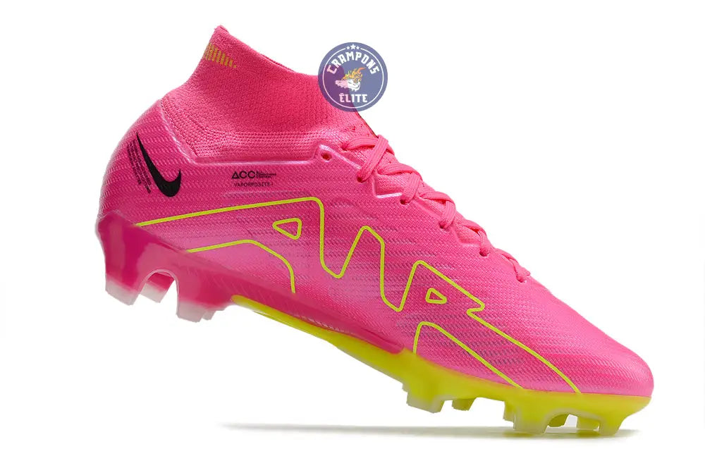 Superfly 9 Elite FG Luminous - Rose/Jaune Fluo