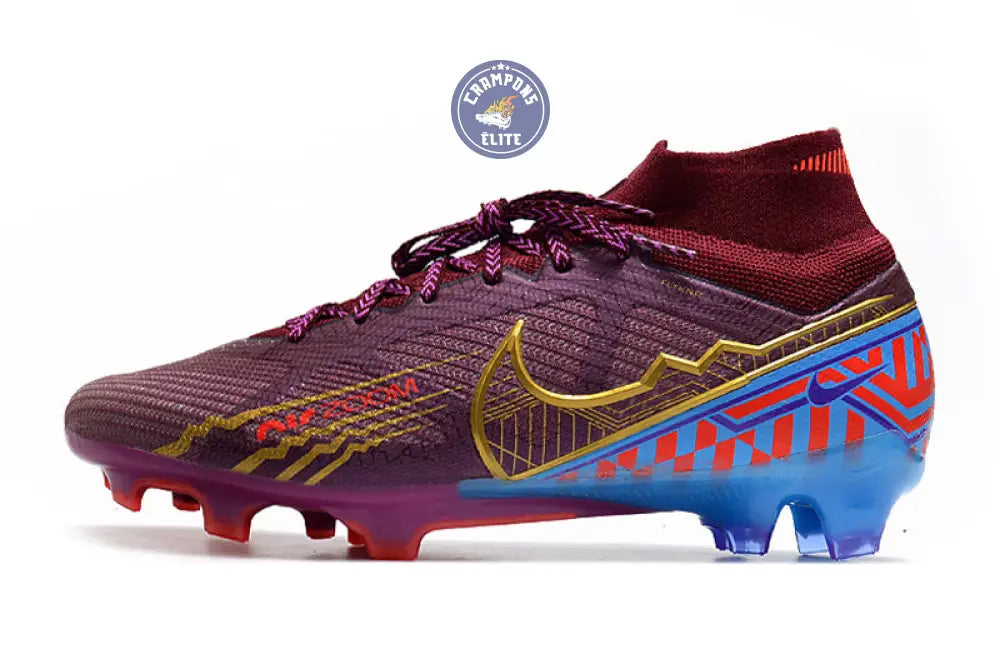Superfly 9 Elite FG Mbappé Personal Edition - Bordeaux/Doré