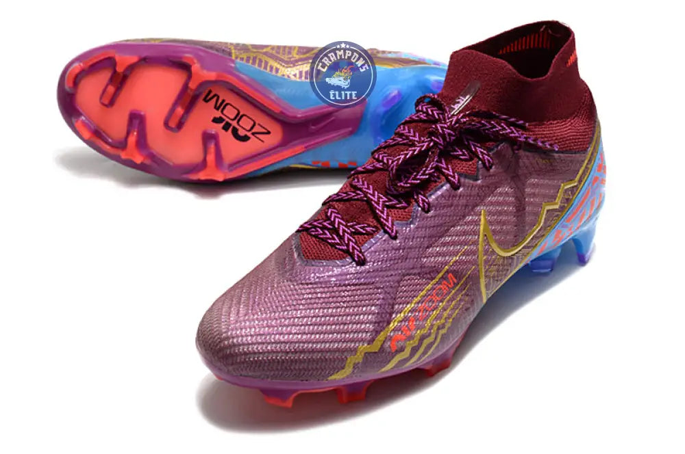 Superfly 9 Elite FG Mbappé Personal Edition - Bordeaux/Doré