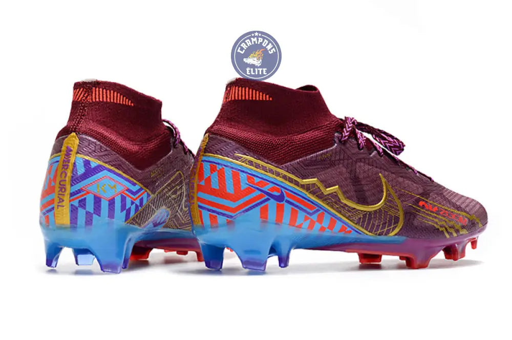Superfly 9 Elite FG Mbappé Personal Edition - Bordeaux/Doré