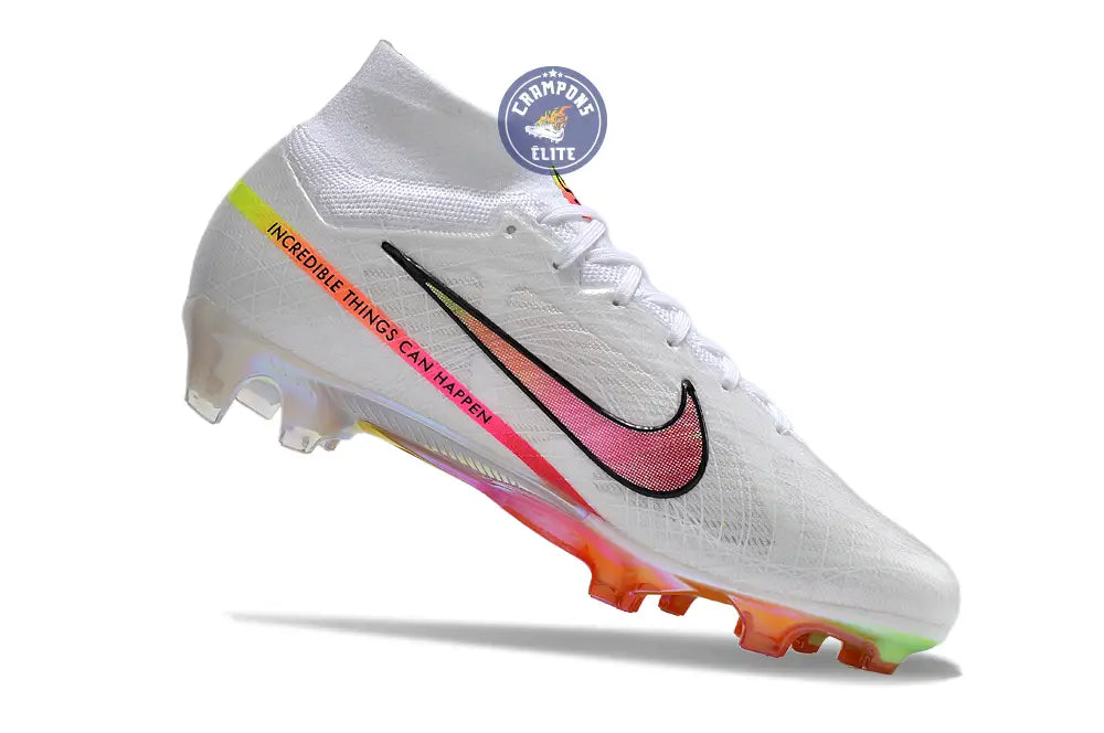 Superfly 9 Elite FG x Marcus Rashford Blanc/Rose