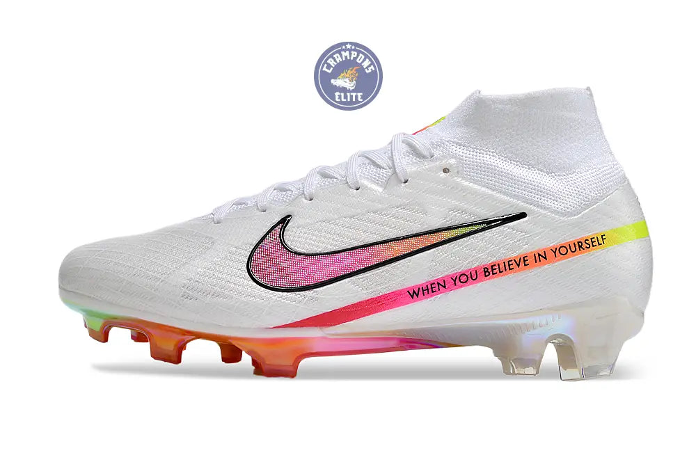 Superfly 9 Elite FG x Marcus Rashford Blanc/Rose