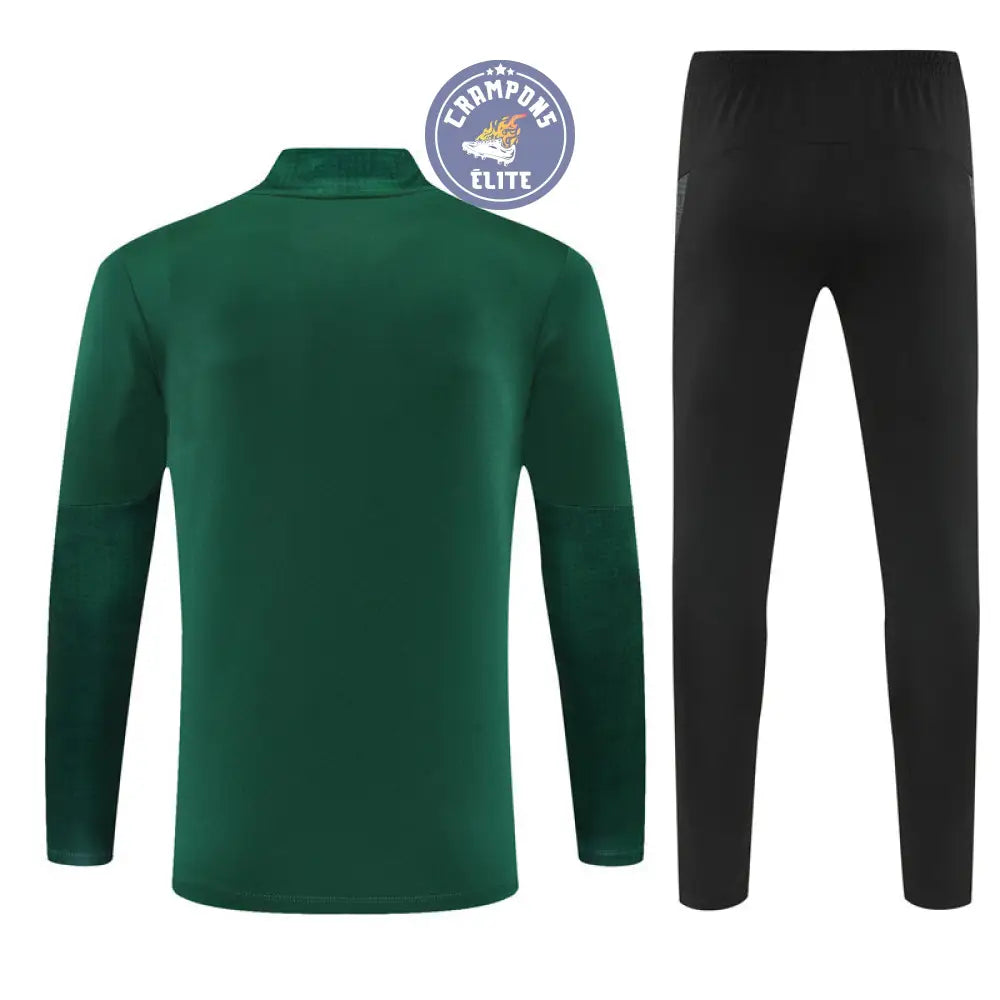 Survêtement d’entraînement demi-zip - AC Milan 2025/2026 - Vert/Noir/Rouge