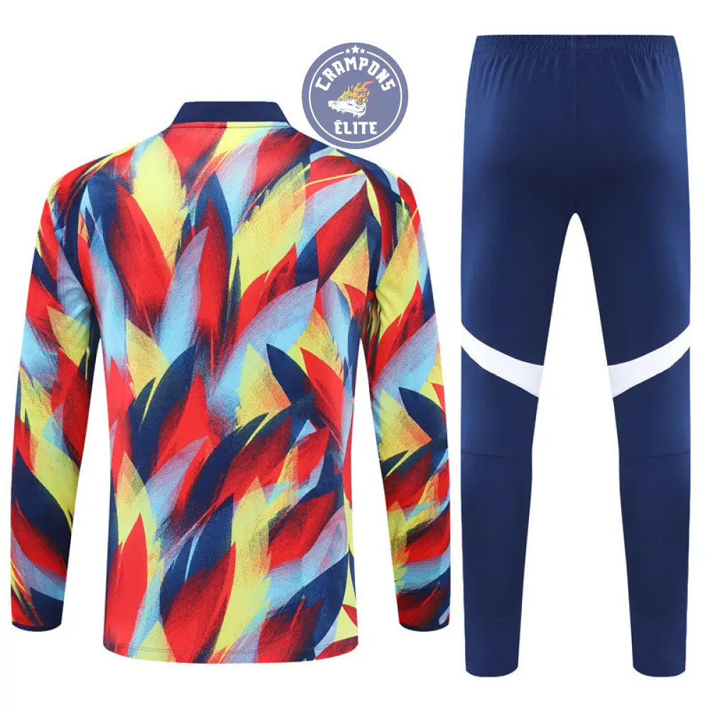 Image of Survêtement d’entraînement demi-zip - Arsenal 2025/2026 - Bleu Marine/Multicolor