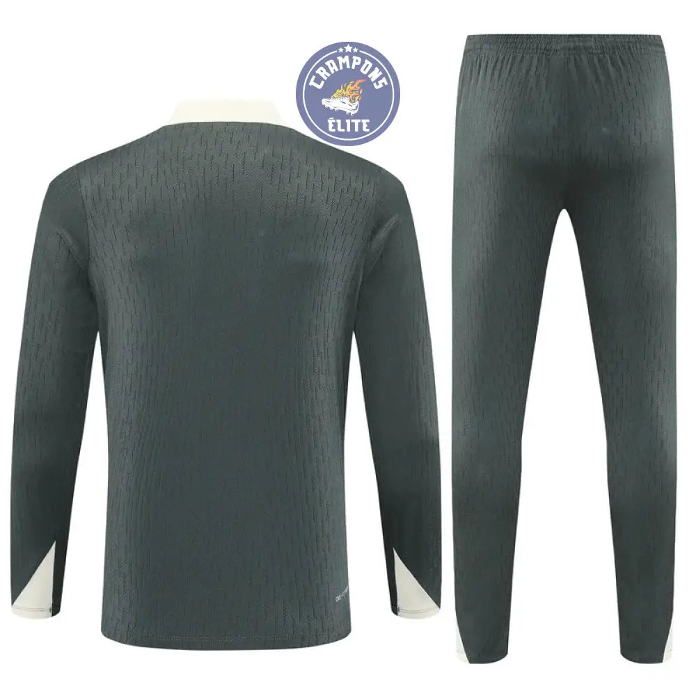 Survêtement d’entraînement demi-zip - Chelsea 2025/2026 - Kaki/Beige