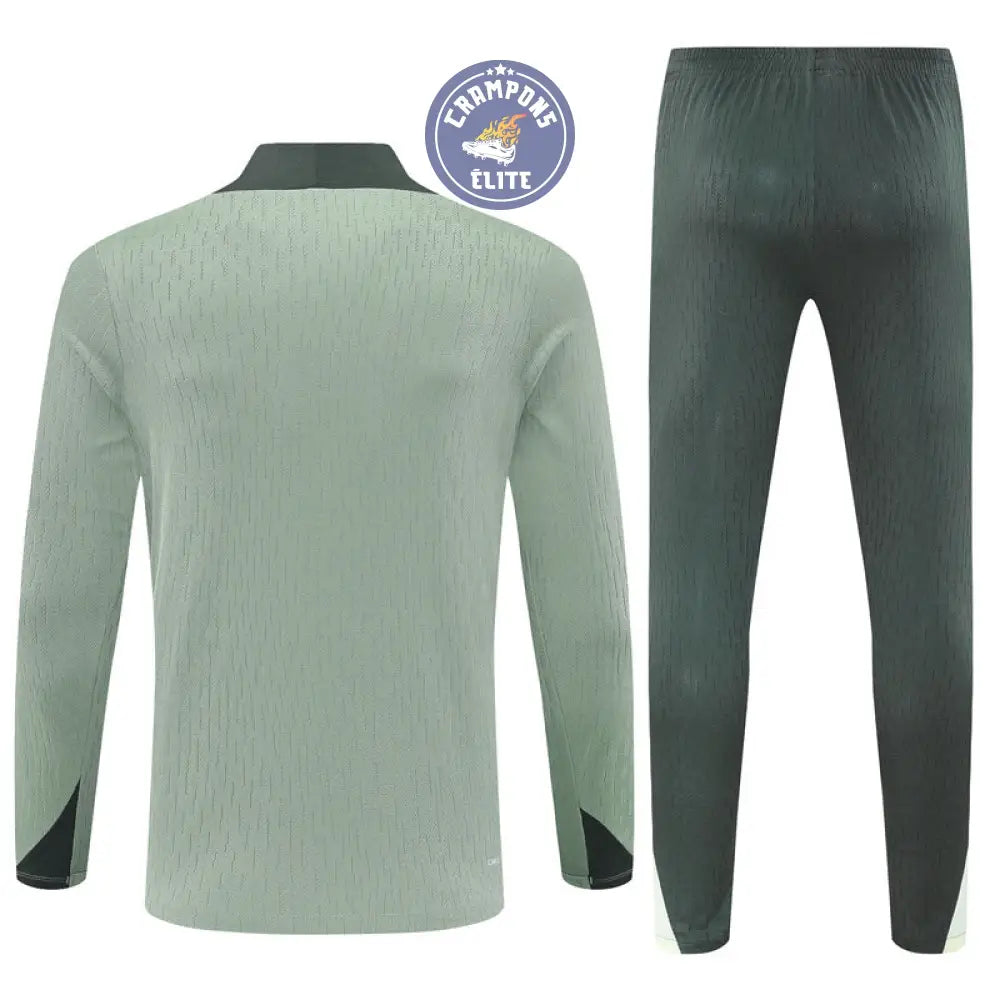 Survêtement d’entraînement demi-zip - Chelsea 2025/2026 - Kaki/Vert Clair