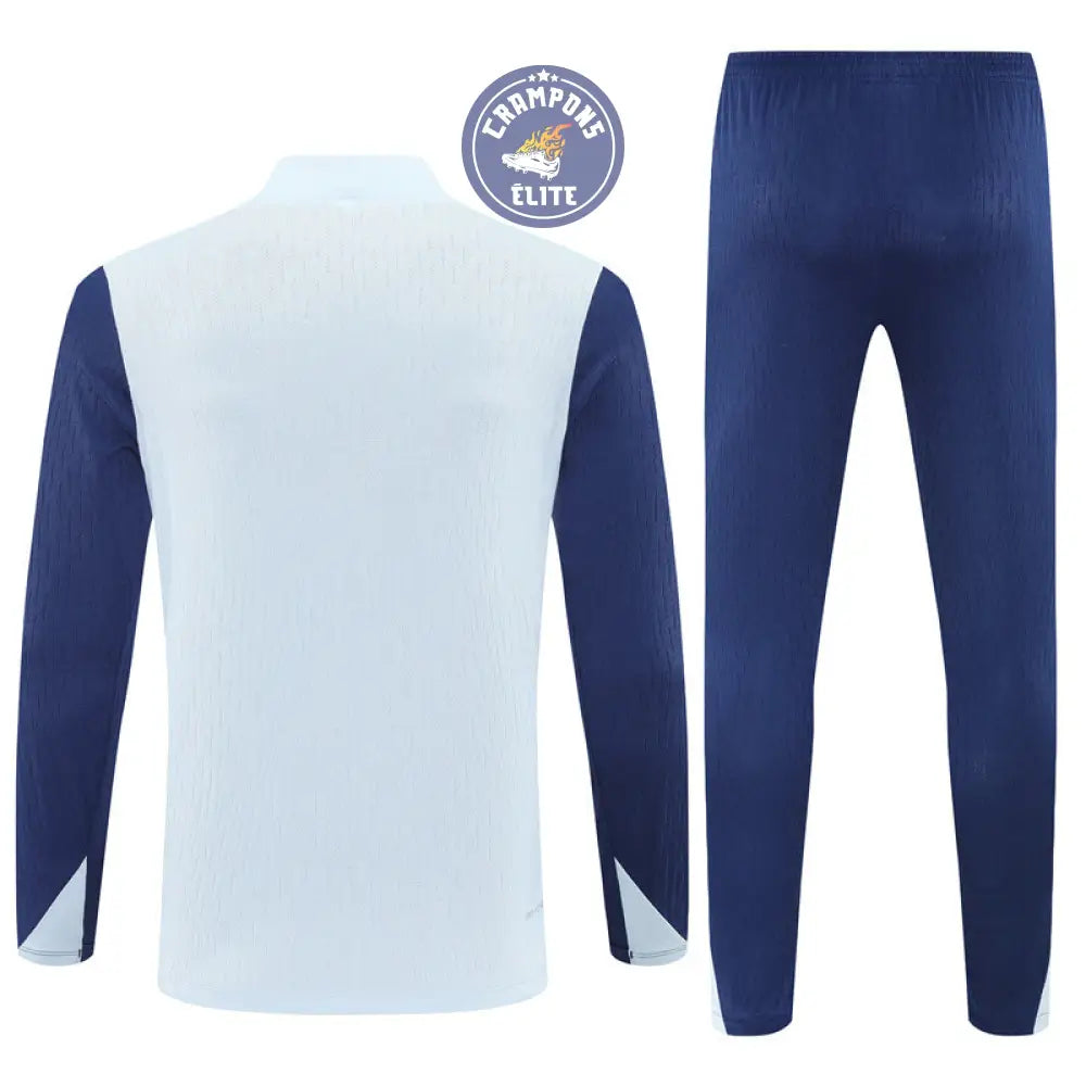 Survêtement d’entraînement demi-zip - Inter Milan 2025/2026 - Gris Bleuté/Bleu Marine