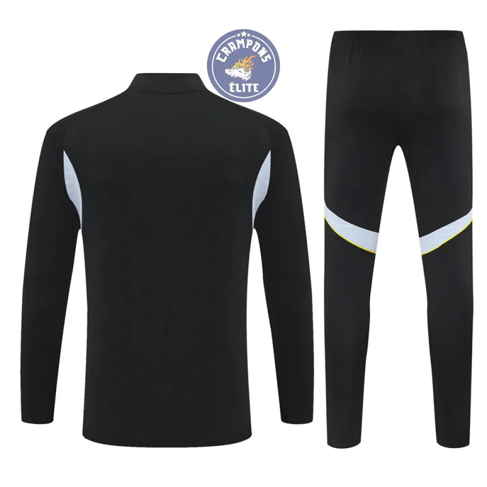 Image of Survêtement d’entraînement demi-zip - Real Madrid 2025/2026 - Noir/Gris/Jaune/Blanc