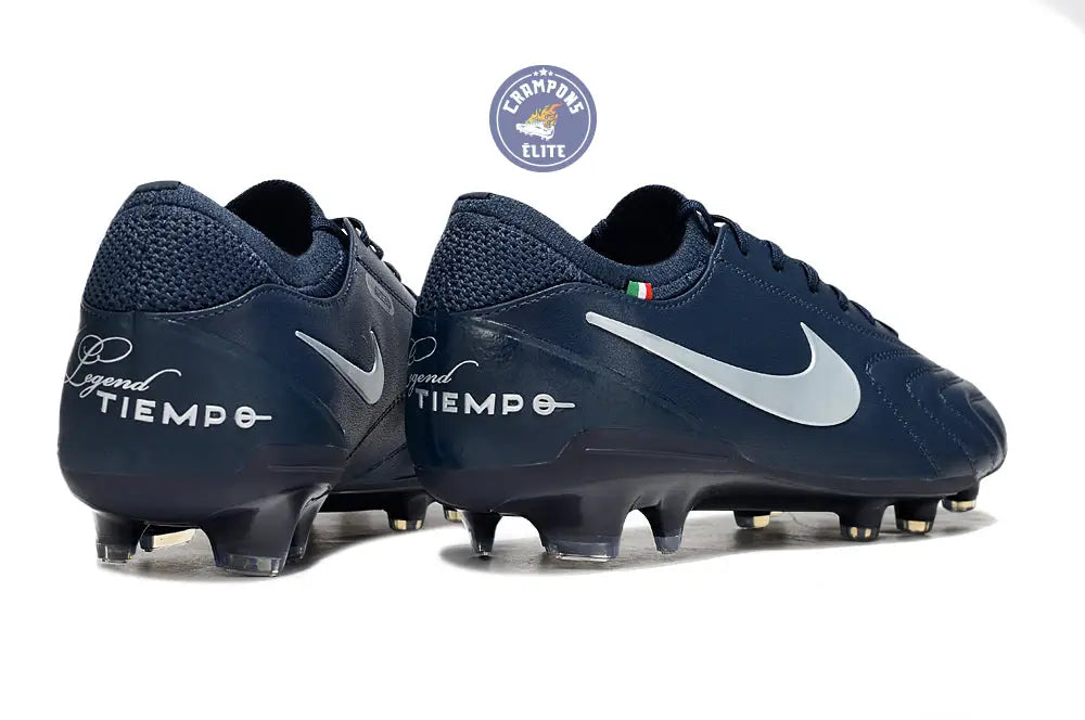 Image of Tiempo 10 Luxe FG - Bleu Marine/Blanc