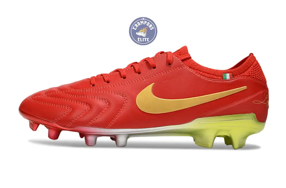 Tiempo 10 Luxe FG - Rouge/Jaune