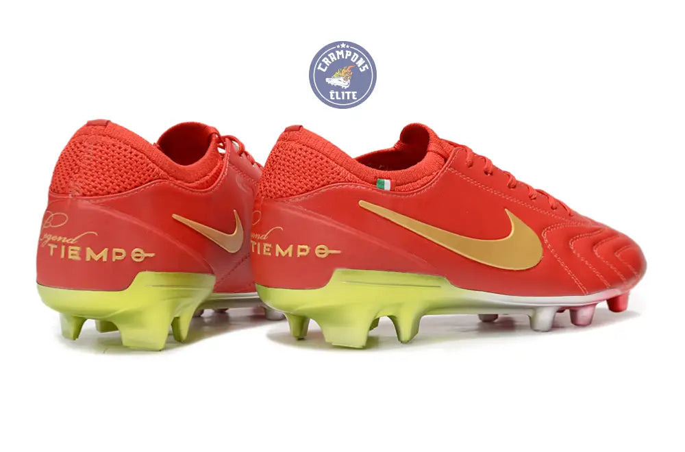 Tiempo 10 Luxe FG - Rouge/Jaune