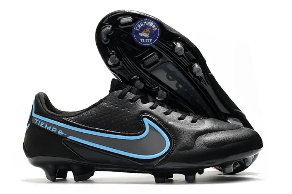 Tiempo 9 Elite FG Noir/Bleu