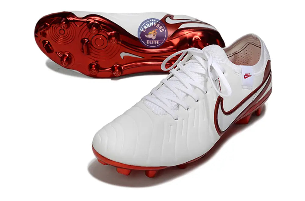 TIEMPO LEGEND 10 ELITE FG CHROMATIC - BLANC/MULTICOLOR