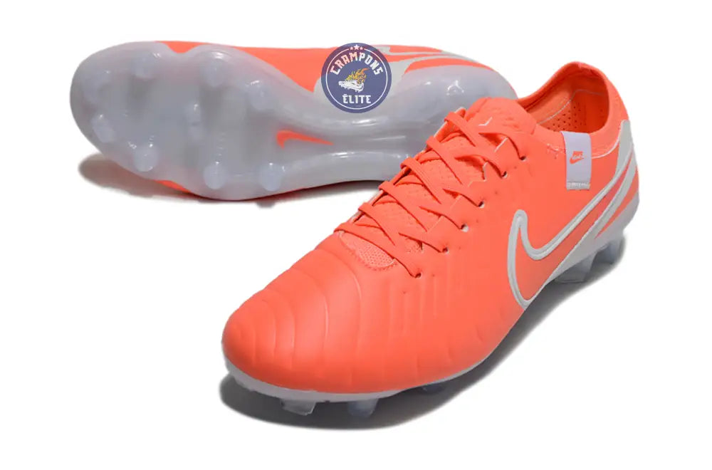 Image of Tiempo Legend 10 Elite FG Mad Energy - Hot Lava/Blanc
