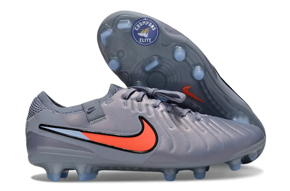 Tiempo Legend 10 Elite FG Scary Good - Gris/Orange/Noir