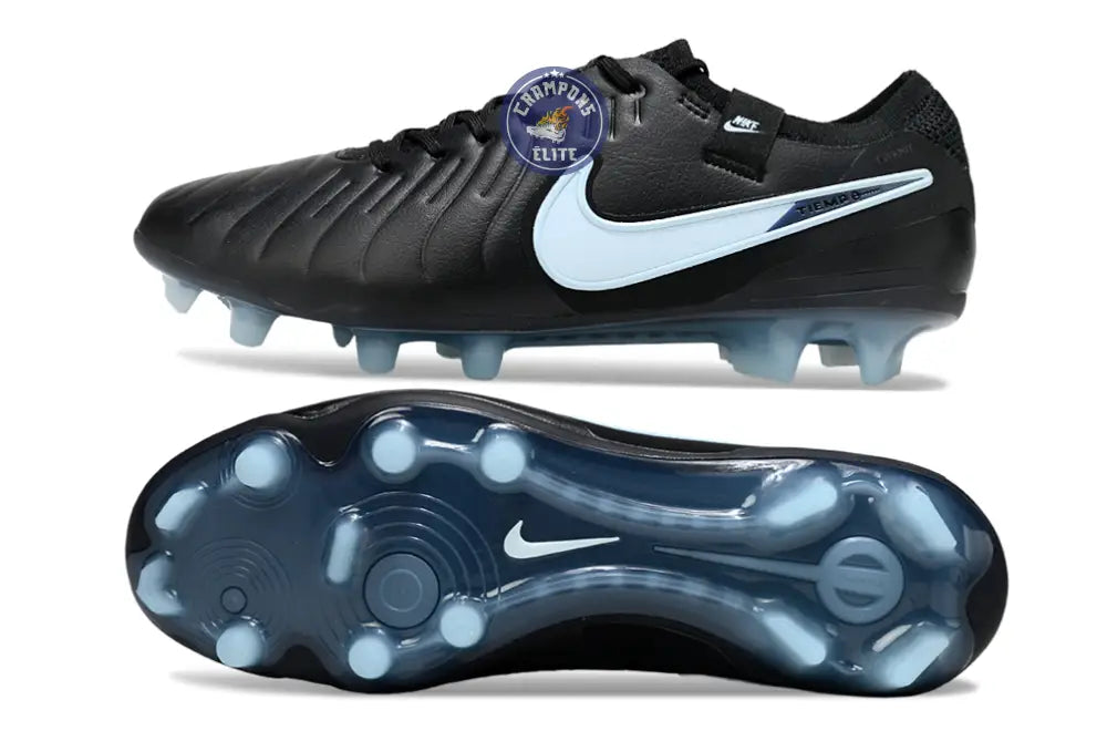 Tiempo Legend 10 Elite FG Shadow - Noir/Bleu