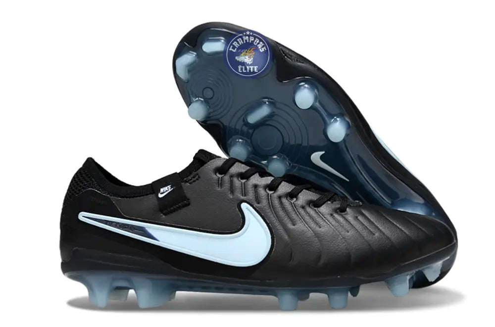 Tiempo Legend 10 Elite FG Shadow - Noir/Bleu