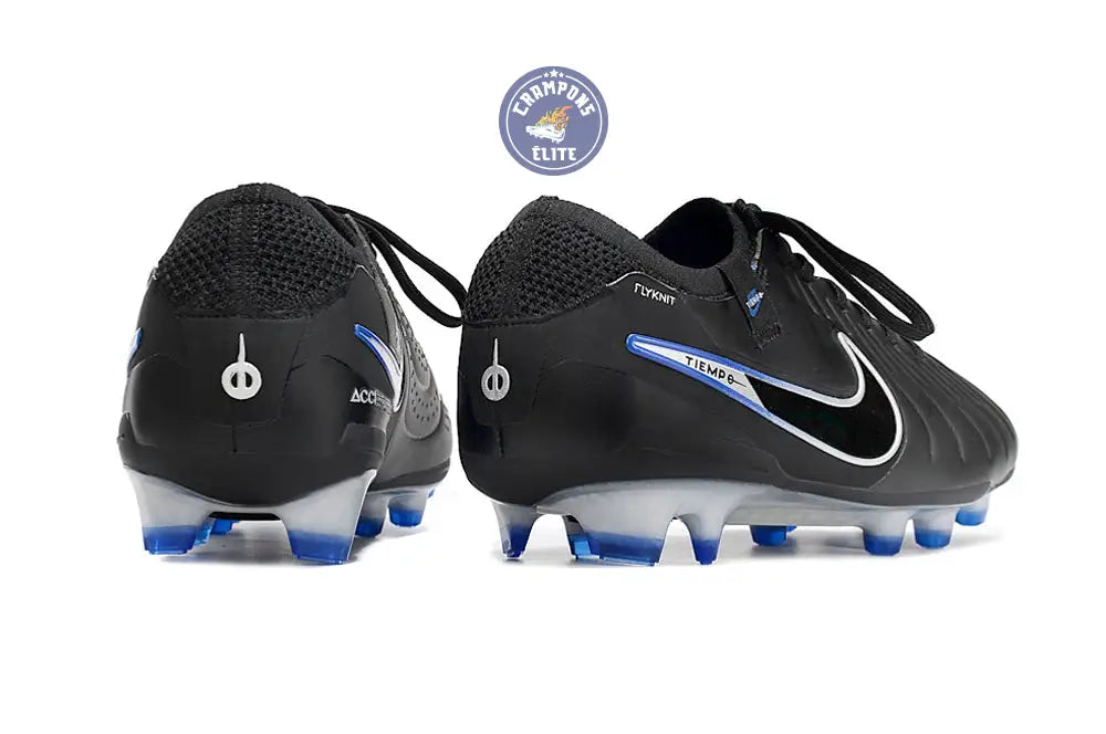 Tiempo Legend 10 Elite FG Shadow - Noir/Chrome/Bleu