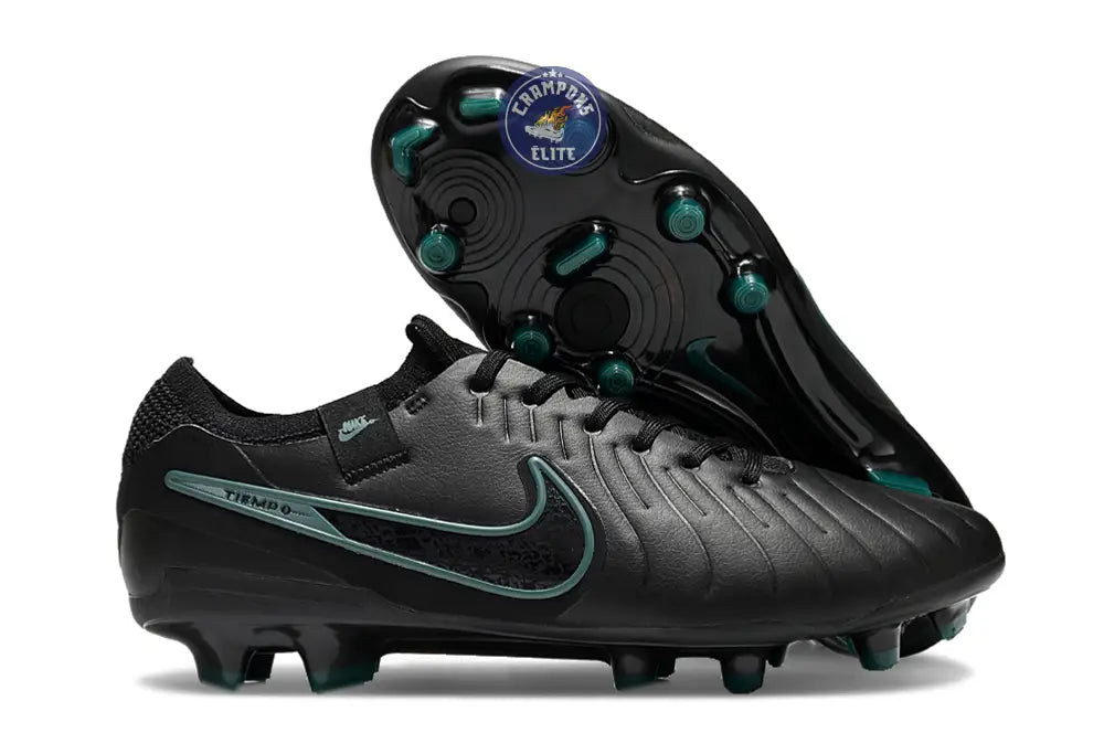 Tiempo Legend 10 Elite FG Shadow - Noir/Vert