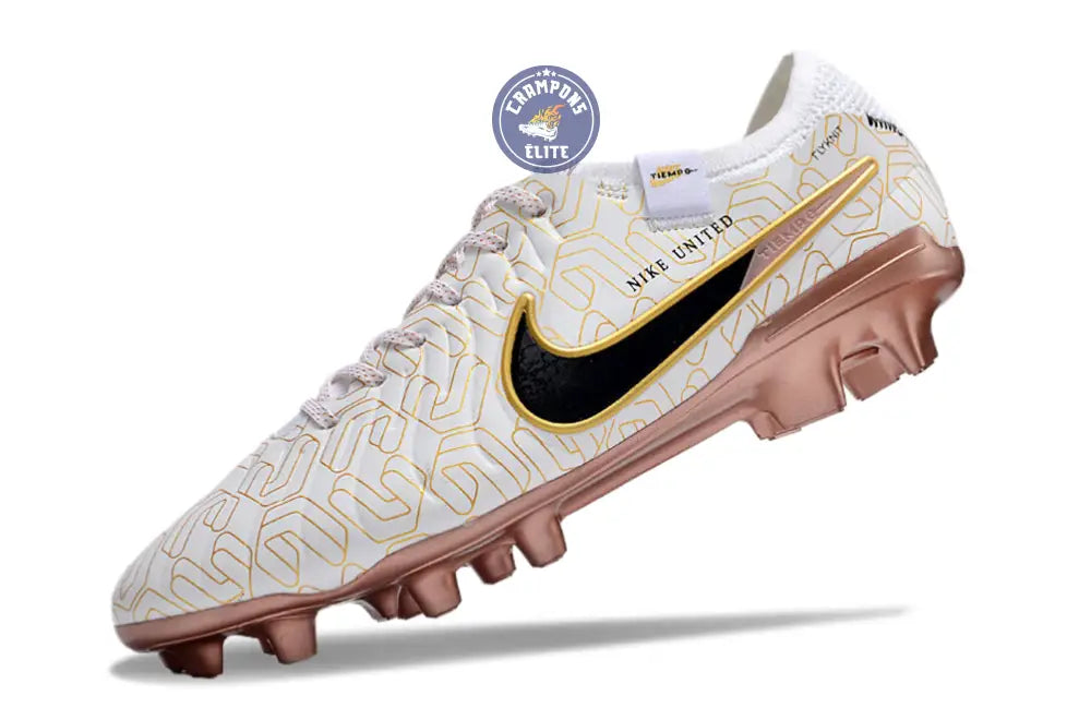 Tiempo Legend 10 Elite FG United Golden - Blanc/Noir/Doré