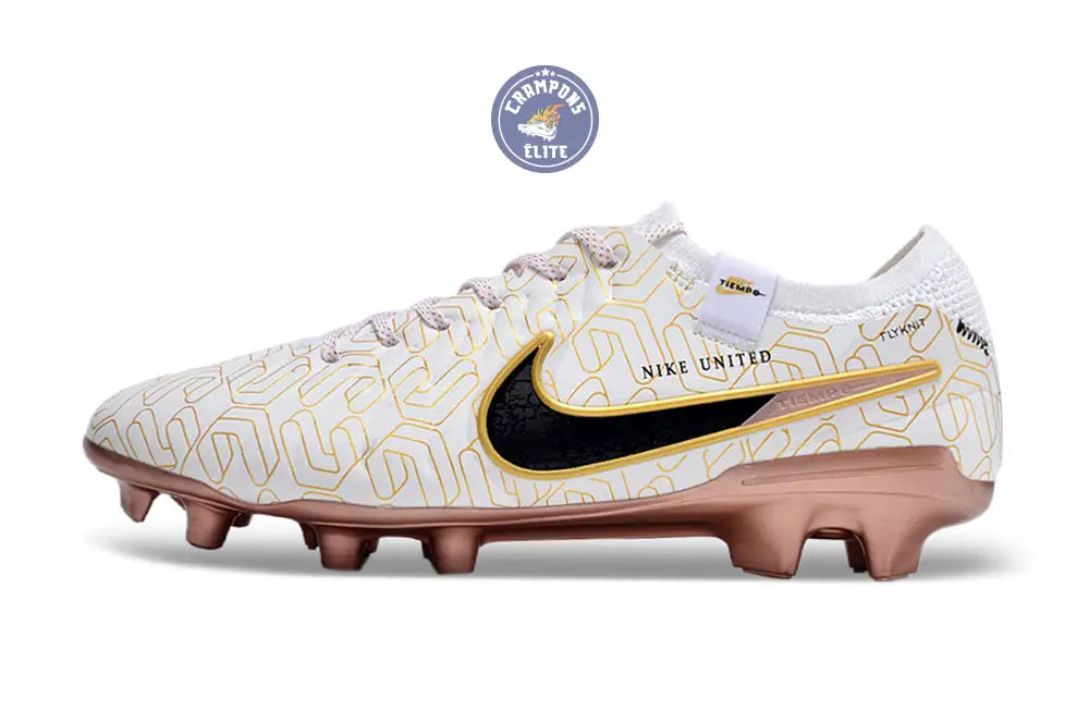 Tiempo Legend 10 Elite FG United Golden - Blanc/Noir/Doré