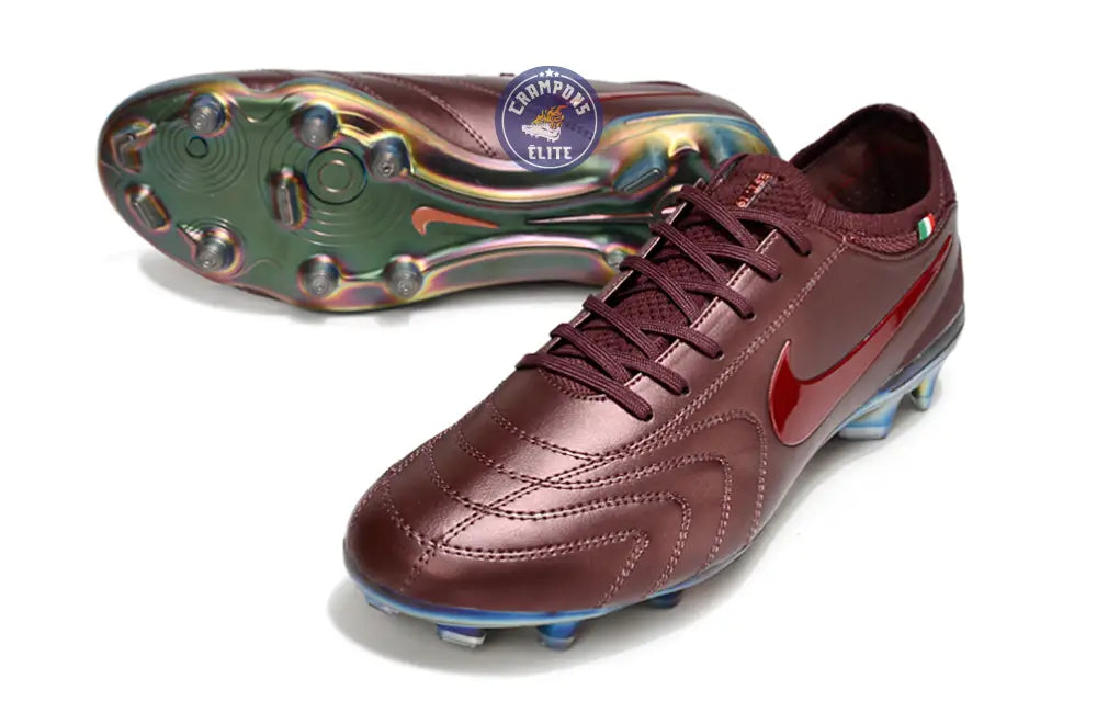 Tiempo Legend 10 Elite Luxe FG Montebelluna Leather Port Wine - Bordeaux/Rouge