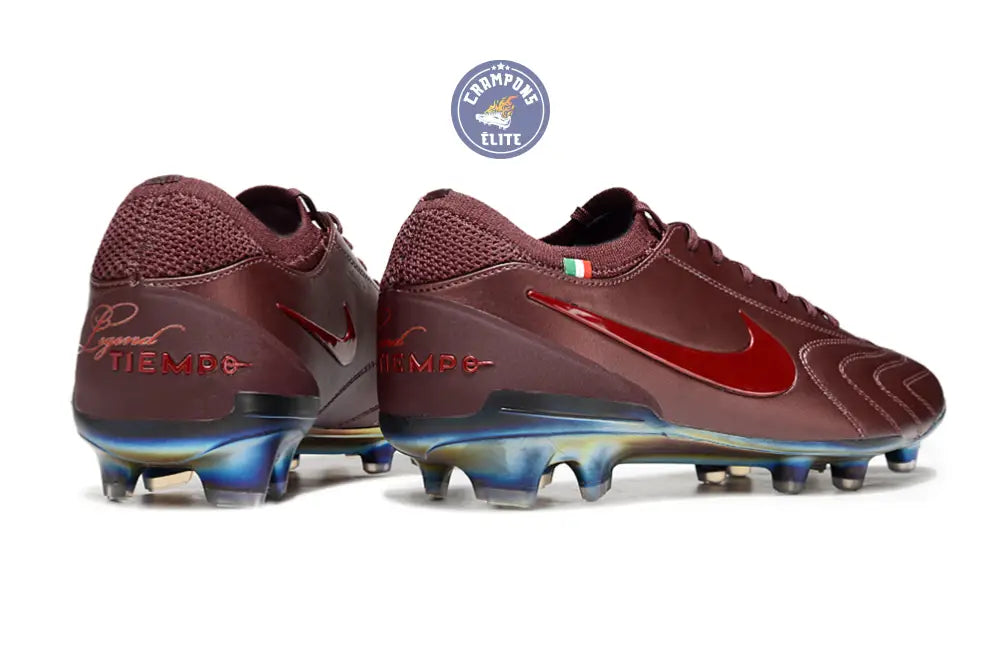 Image of Tiempo Legend 10 Elite Luxe FG Montebelluna Leather Port Wine - Bordeaux/Rouge