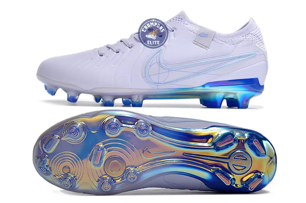 Tiempo Legend 10 FG - Blanc/Bleu brillant
