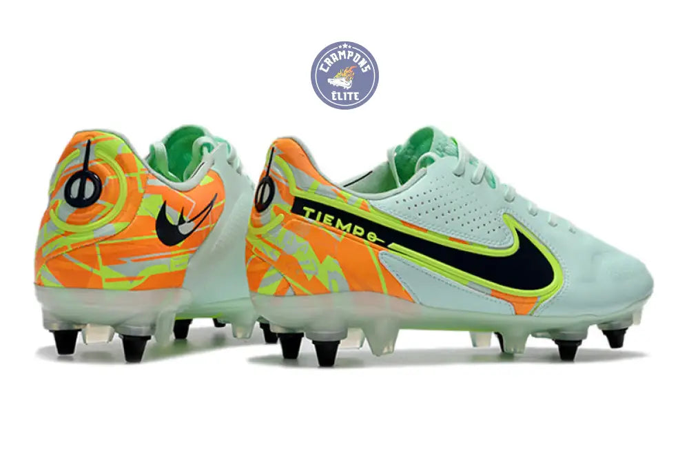 Tiempo Legend 9 SG Barely - Vert/Noirened Bleu/Orange