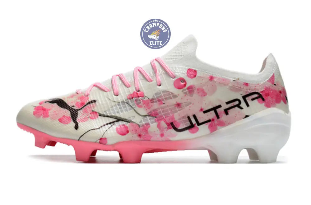 Image of X Unisport Ultra 1.4 FG/AG Sakura - Vit/Svart/Rosa LIMITED EDITION