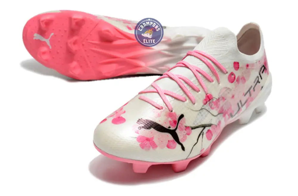 Image of X Unisport Ultra 1.4 FG/AG Sakura - Vit/Svart/Rosa LIMITED EDITION