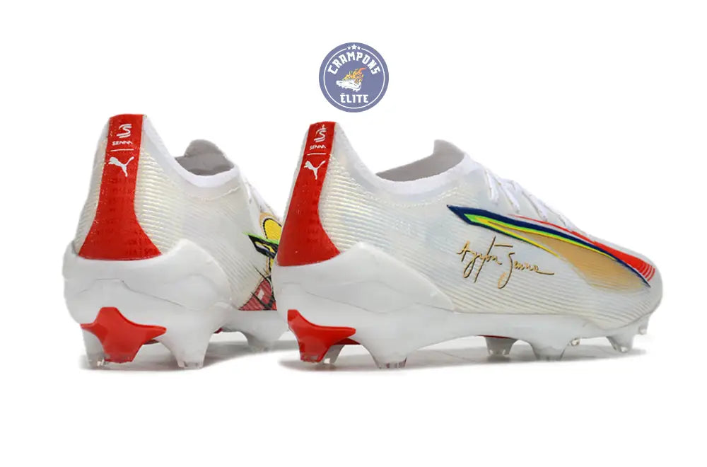 Ultra 5 Ultimate FG Senna - Blanc/Doré/Rouge ÉDITION LIMITÉE