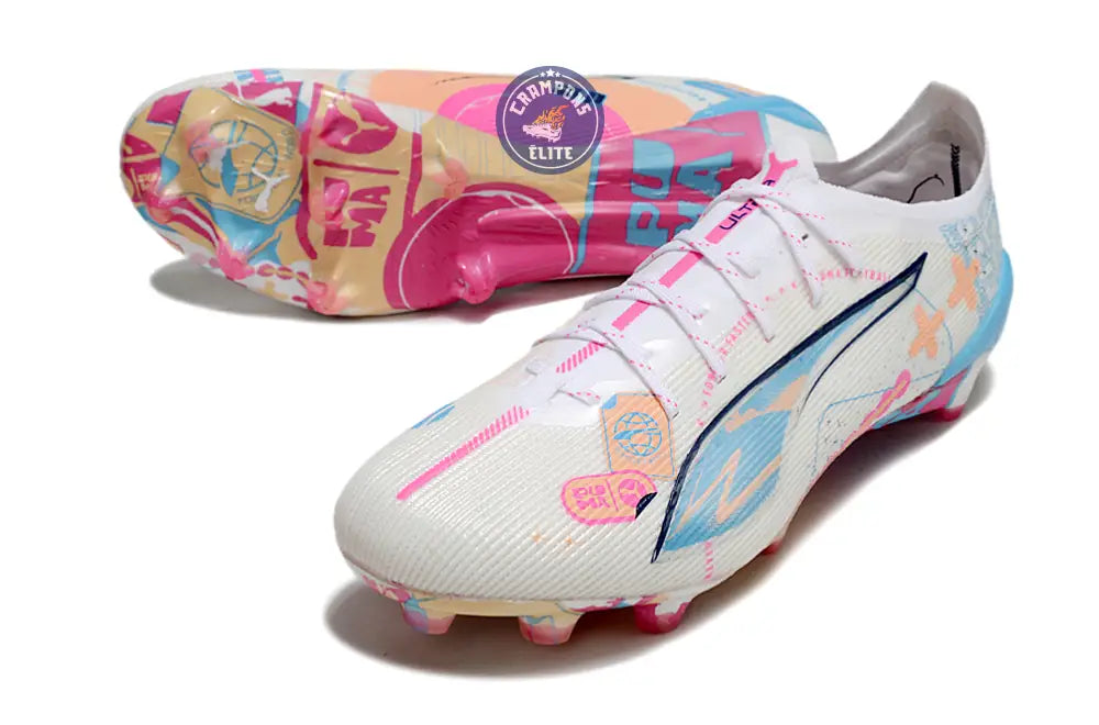 Image of Ultra 5 Ultimate FG Volume Up - Blanc/Bleu/Poison Pink/Orange