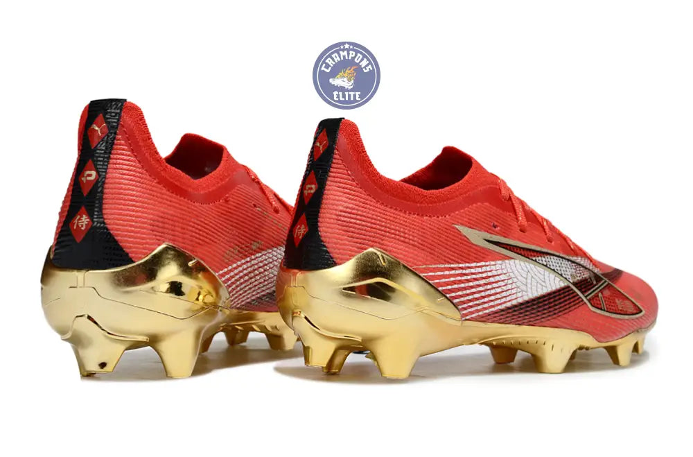 ULTRA 5 ULTIMATE X JAPAN RACETRACK FG/AG - Rouge/Or