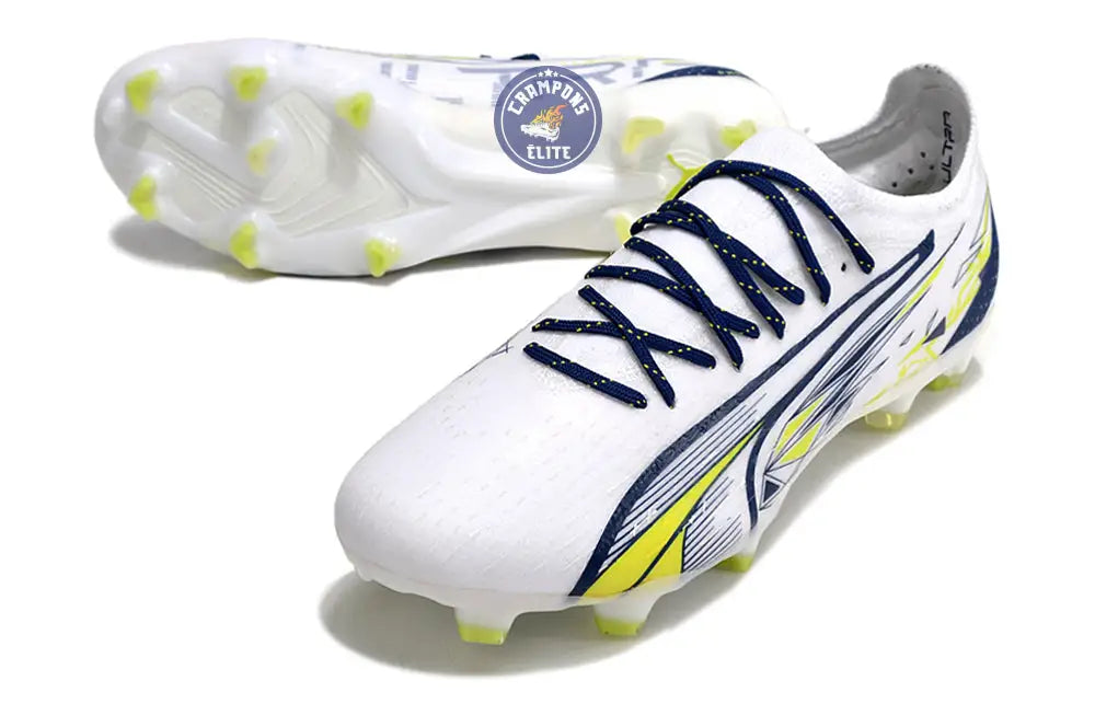 Image of Ultra Ultimate FG Christian Pulisic - Blanc/Jaune/Bleu ÉDITION LIMITÉE