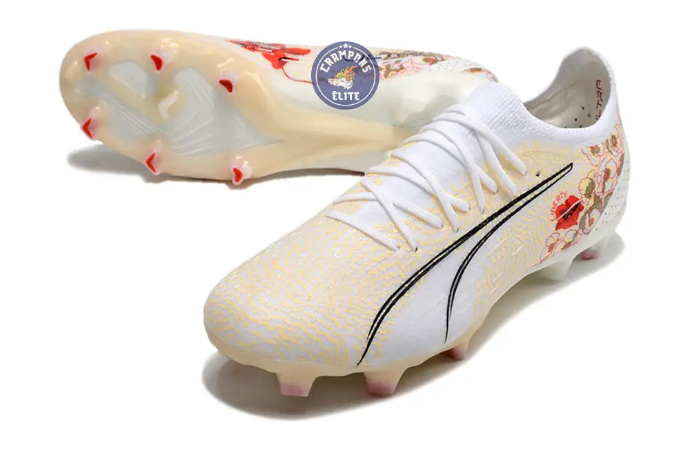 Ultra Ultimate FG Liberty EURO Féminin 2022 - Blanc/Pristine/Noir ÉDITION LIMITÉE